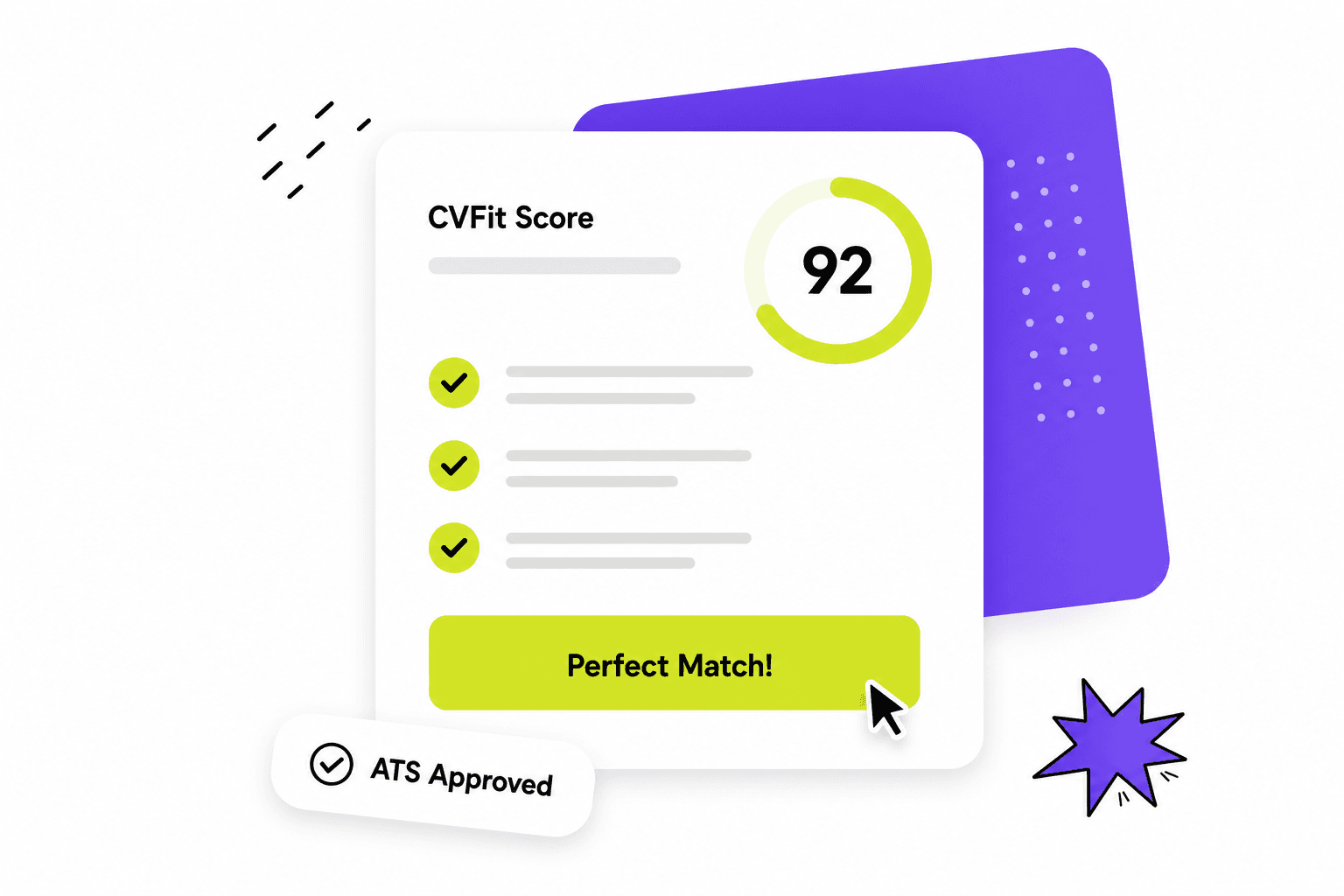 CVFit score card preview
